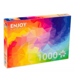 Пъзел Enjoy от 1000 части - Многоъгълна дъга