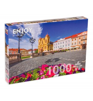 Пъзел Enjoy от 1000 части - Обединен площад, Тимишоара