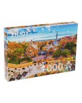 Пъзел Enjoy от 1000 части - Парк Гюел, Барселона