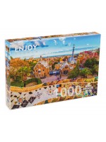 Пъзел Enjoy от 1000 части - Парк Гюел, Барселона Пъзел Enjoy от 1000 части - Парк Гюел, Барселона