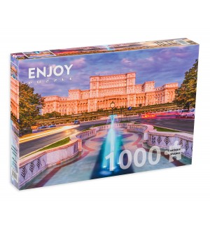 Пъзел Enjoy от 1000 части - Парламентът, Букурещ