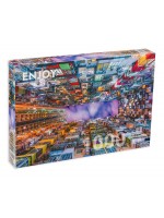 Пъзел Enjoy от 1000 части - Пъстроцветна жилищна сграда, Хонгконг Пъзел Enjoy от 1000 части - Пъстроцветна жилищна сграда, Хонгконг