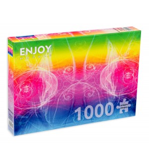 Пъзел Enjoy от 1000 части - Спектърът на дъгата