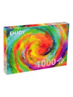 Пъзел Enjoy от 1000 части - Цветен вихър