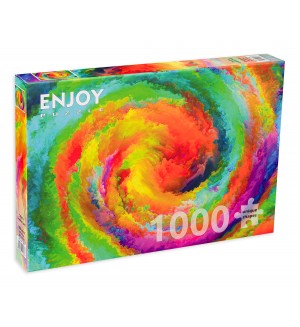 Пъзел Enjoy от 1000 части - Цветен вихър