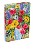 Пъзел Enjoy от 1000 части - Вечно цъфтящи