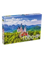 Пъзел Enjoy от 1000 части - Замъкът Нойшванщайн през лятото, Германия Пъзел Enjoy от 1000 части - Замъкът Нойшванщайн през лятото, Германия