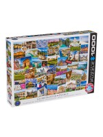 Пъзел Eurographics от 1000 части - Гледки от Франция