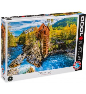 Пъзел Eurographics от 1000 части - Кристъл Мил, Колорадо, САЩ