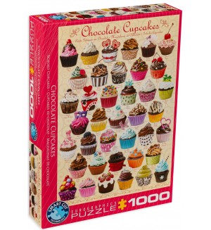 Пъзел Eurographics от 1000 части - Шоколадови кексчета