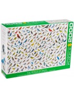Пъзел Eurographics от 2000 части - Светът на птиците, Дейвид Сибли