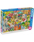 Пъзел Eurographics от 500 XXL части - Градски етюди