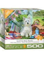 Пъзел Eurographics от 500 XXL части - Пикник за кученца Пъзел Eurographics от 500 XXL части - Пикник за кученца