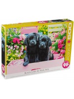 Пъзел Eurographics от 500 XXL части - Сладки кученца