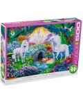 Пъзел Eurographics от 500 XXL части - В света на еднорозите