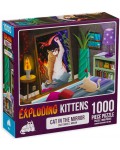 Пъзел Exploding Kittens от 1000 части - Котешко огледало