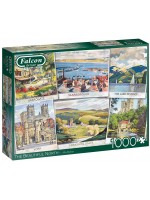 Пъзел Falcon от 1000 части - Красивият Север Пъзел Falcon от 1000 части - Красивият Север