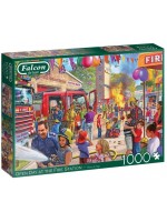 Пъзел Falcon от 1000 части - Посещение в пожарната Пъзел Falcon от 1000 части - Посещение в пожарната