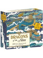 Пъзел Galison от 1000 части - Дракони в небето Пъзел Galison от 1000 части - Дракони в небето