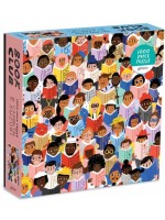 Пъзел Galison от 1000 части - Любознателни хора Пъзел Galison от 1000 части - Любознателни хора