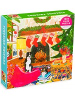 Пъзел Galison от 1000 части - Приятели край огъня Пъзел Galison от 1000 части - Приятели край огъня