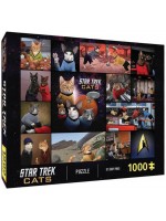 Пъзел Galison от 1000 части - Стар Трек котки Пъзел Galison от 1000 части - Стар Трек котки