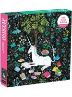 Пъзел Galison от 500 части - Четящият еднорог Пъзел Galison от 500 части - Четящият еднорог