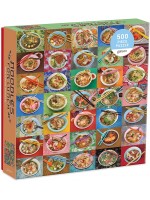 Пъзел Galison от 500 части - Нудли за обяд Пъзел Galison от 500 части - Нудли за обяд