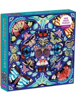 Пъзел Galison от 500 части - Пеперуди Пъзел Galison от 500 части - Пеперуди