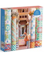 Пъзел Galison от 500 части - Сграда с мозайка