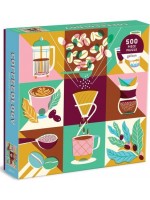 Пъзел Galison от 500 части - Време за кафе Пъзел Galison от 500 части - Време за кафе