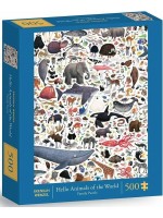 Пъзел Galison от 500 части - Животни Пъзел Galison от 500 части - Животни