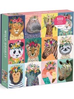 Пъзел Galison от 500 части - Животни Пъзел Galison от 500 части - Животни