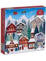 Пъзел Galison от 500 части - Зимни сцени Пъзел Galison от 500 части - Зимни сцени
