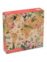 Пъзел Gibsons от 1000 части - Карта на света Пъзел Gibsons от 1000 части - Карта на света