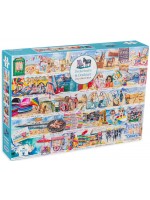 Пъзел Gibsons от 1000 части - Шезлонги и магарета Пъзел Gibsons от 1000 части - Шезлонги и магарета