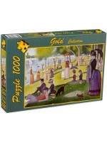 Пъзел Gold Puzzle от 1000 части - Неделен следобед на остров Гран Жат