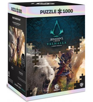 Пъзел Good Loot от 1000 части - Assassin's Creed Valhalla: Eivor & Polar Bear