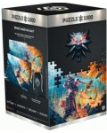 Пъзел Good Loot от 1000 части - The Witcher: Griffin Fight