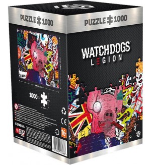 Пъзел Good Loot от 1000 части - Watch Dogs Legion: Pig Mask Пъзел Good Loot от 1000 части - Watch Dogs Legion: Pig Mask