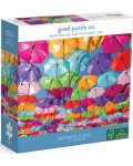 Пъзел Good Puzzle от 1000 части - Цветни чадъри