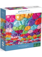 Пъзел Good Puzzle от 1000 части - Цветни чадъри Пъзел Good Puzzle от 1000 части - Цветни чадъри