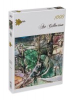 Пъзел Grafika от 1000 части - Електрически стълбове