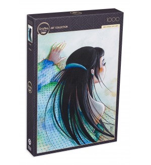 Пъзел Grafika от 1000 части - Момичето с блуза на точки Пъзел Grafika от 1000 части - Момичето с блуза на точки