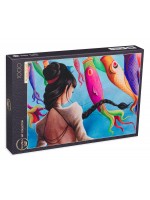 Пъзел Grafika от 1000 части - Цветни шарани Пъзел Grafika от 1000 части - Цветни шарани