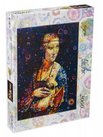 Пъзел Grafika от 2000 части - Дамата с хермелина Пъзел Grafika от 2000 части - Дамата с хермелина