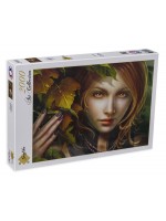 Пъзел Grafika от 2000 части - Какво казва листото