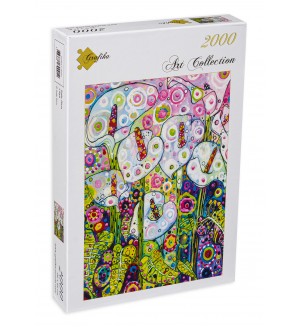 Пъзел Grafika от 2000 части - Лилии