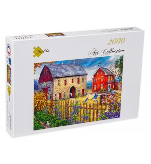 Пъзел Grafika от 2000 части - На село