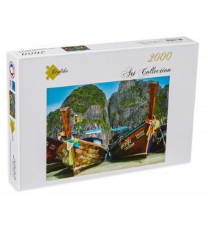 Пъзел Grafika от 2000 части - Раят в Пукет